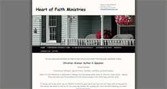 Desktop Screenshot of heartofaith.com